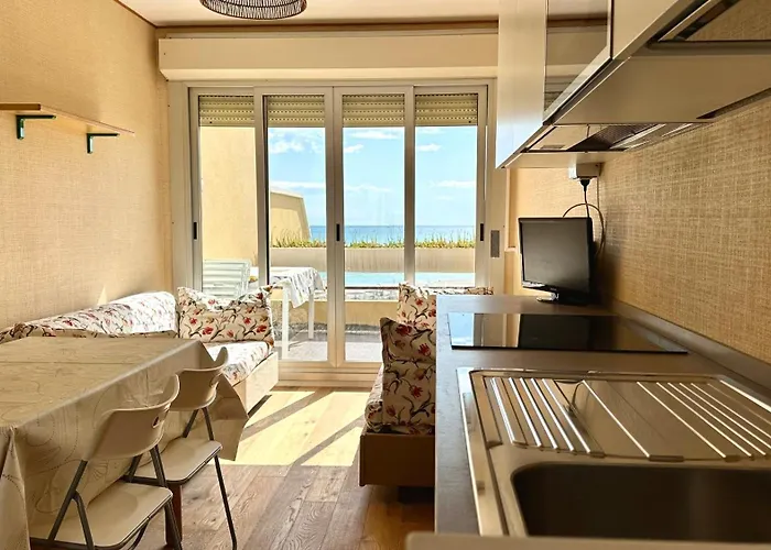 شقة Se085 - Senigallia, Nuovo Bilocale Fronte Mare Alle Piramidi *